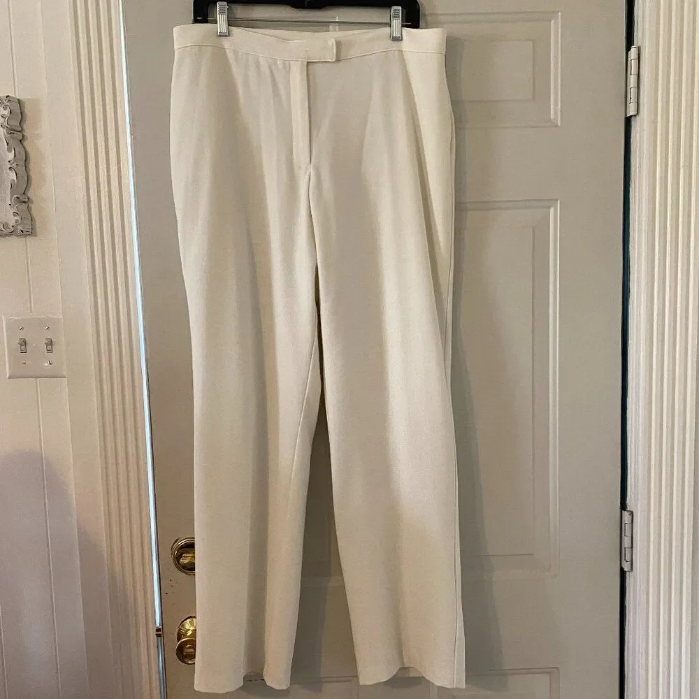Sag Harbor Stretch Lined Slacks Women Size 14
